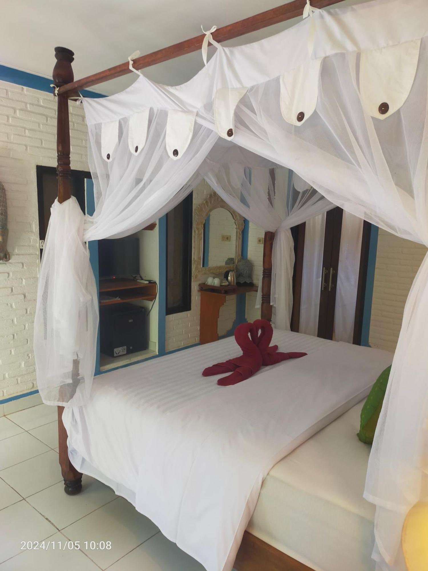 Puri Oka Beach Bungalows Candidasa Exterior foto