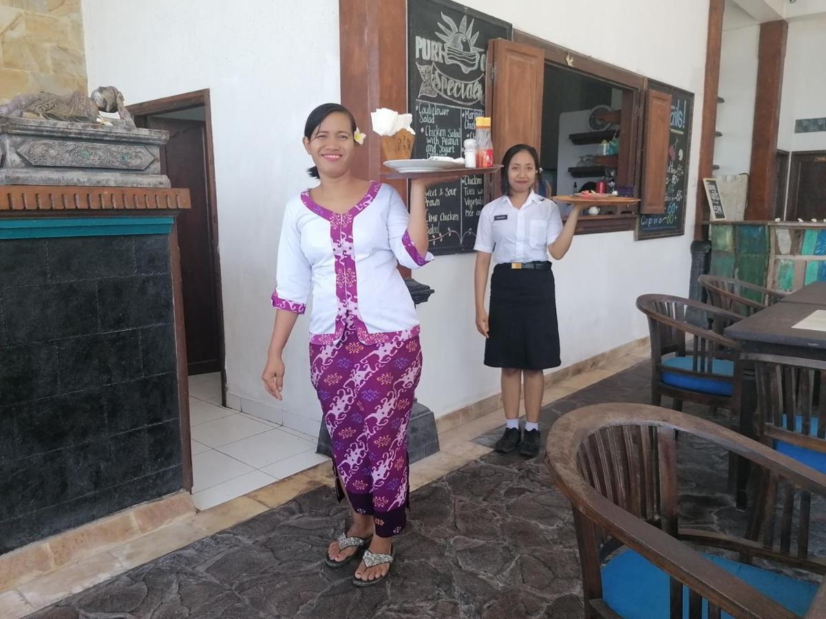 Puri Oka Beach Bungalows Candidasa Exterior foto